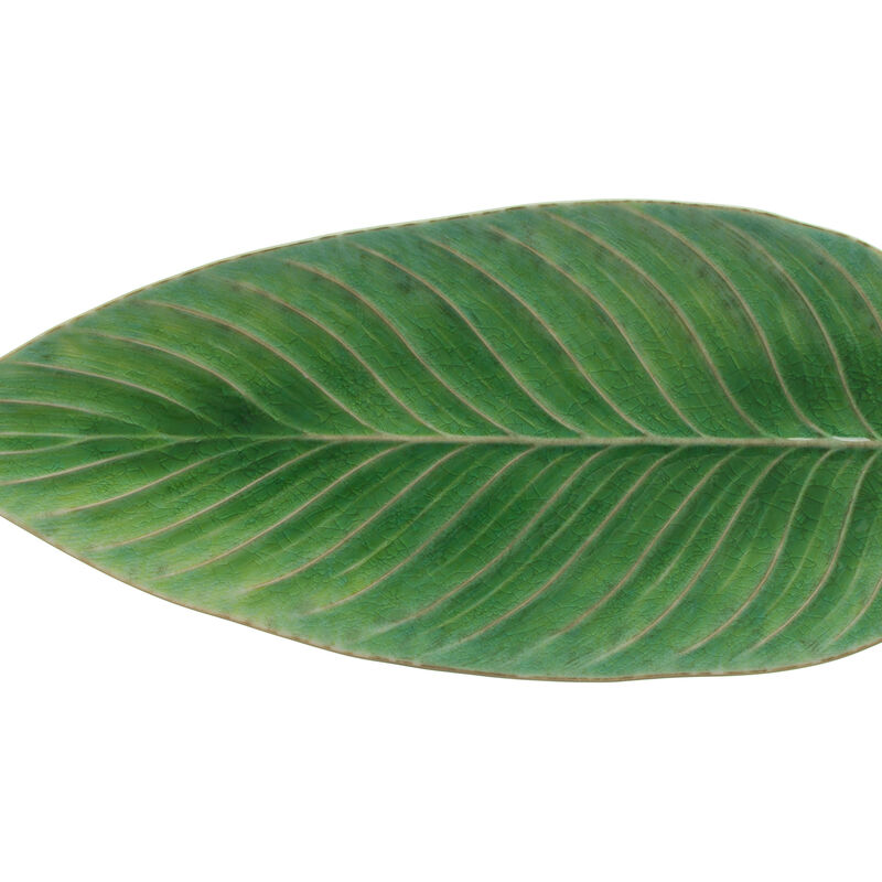 Riviera Serveringsfat avlang løv