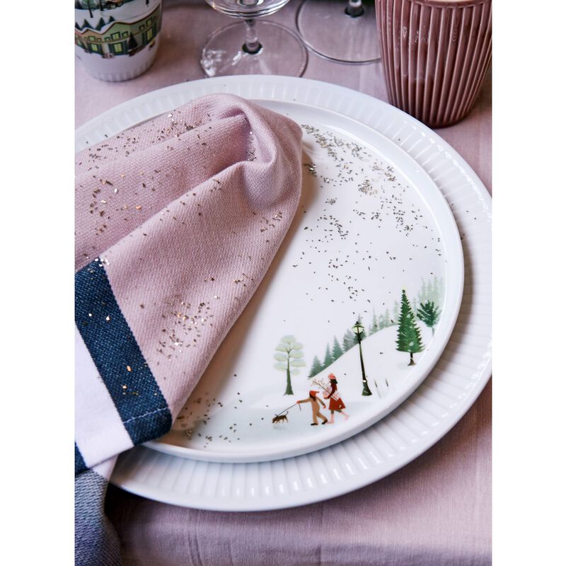 Plissé Tallrik flat Plissé Tallrik flat