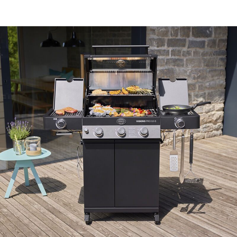 Videro PRO G3-S Vario+ Gasgrill 17000 watt