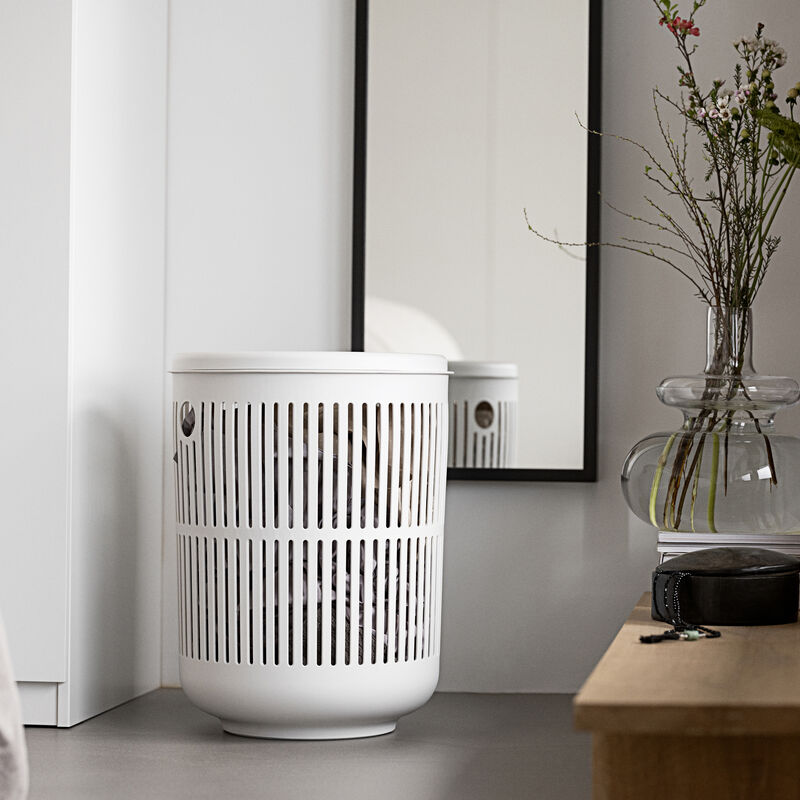 Ume Panier &agrave; linge avec couvercle