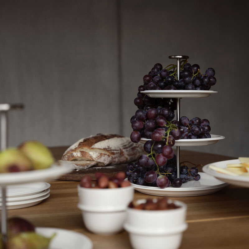 Eau Serving stand, 3-tier