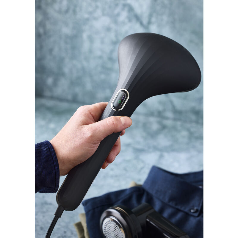 H&aring;ndsteamer og fnugfjerner 1000 watt