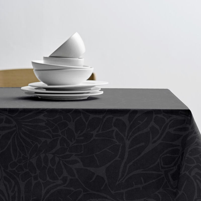 Abstract leaves Damas Nappe Abstract leaves Damas Nappe