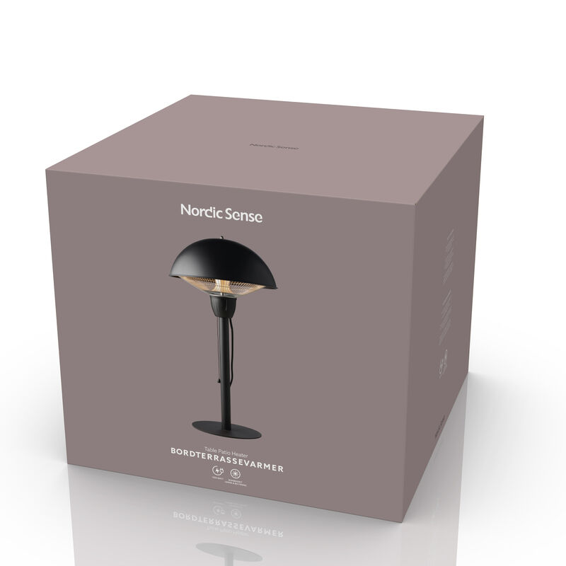 Terrassevarmer for bord 1500 watt