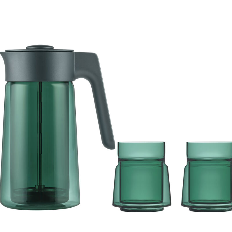 GAVE Stempelkande og glas