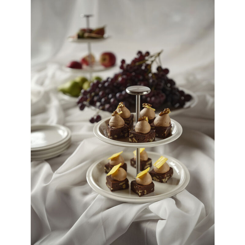 Eau Serving stand, 2-tier