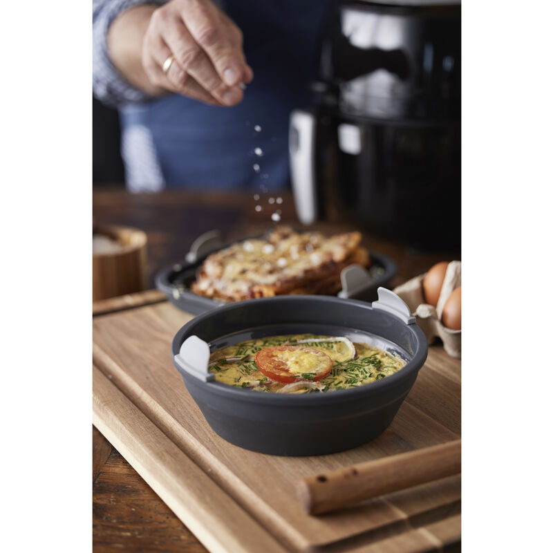 Rund Silikonform til airfryer