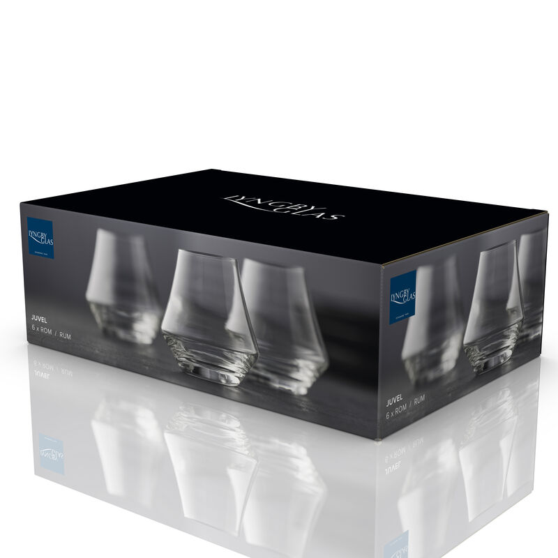 Juvel Rumglas 6 Stck.