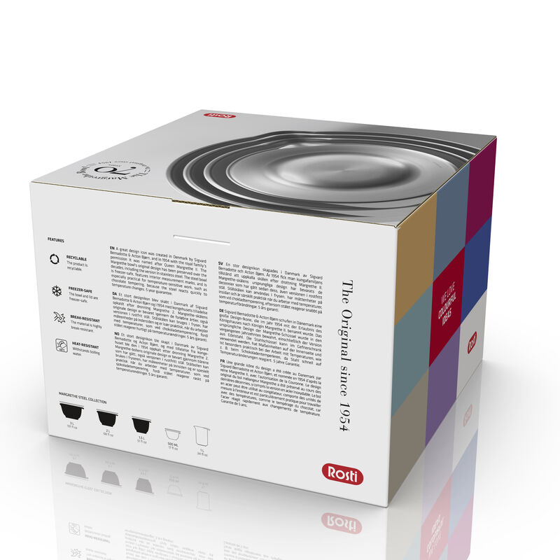 Margrethe Mixing bowl set 3 parts 3 pcs