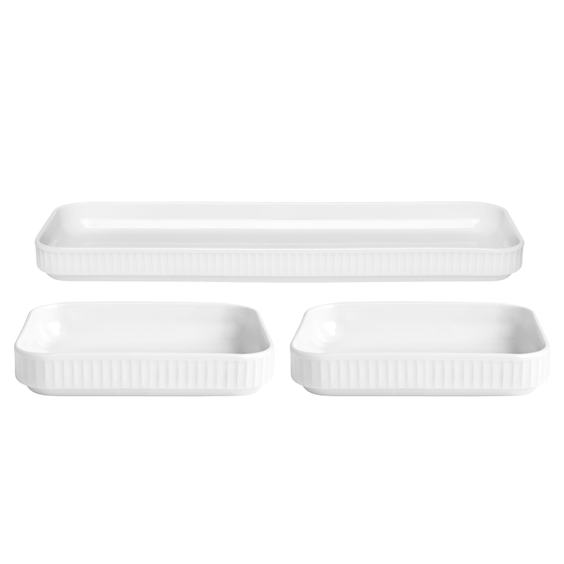 Plissé Fatset rektangulärt 3 delar Plissé Fatset rektangulärt 3 delar