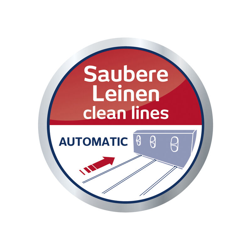 Rollfix Triple 150 Longline Veggmontert tørkestativ