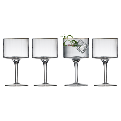 Palermo Gold Gin & tonic glas 4 st Palermo Gold Gin & tonic glas 4 st