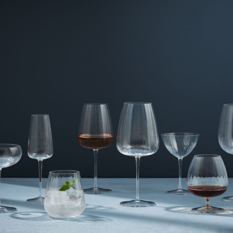 Optica R&ouml;dvinsglas Bordeaux 4 st