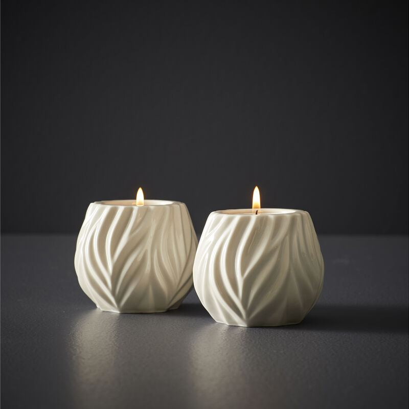 Flame Teelichthalter 2 Stck.