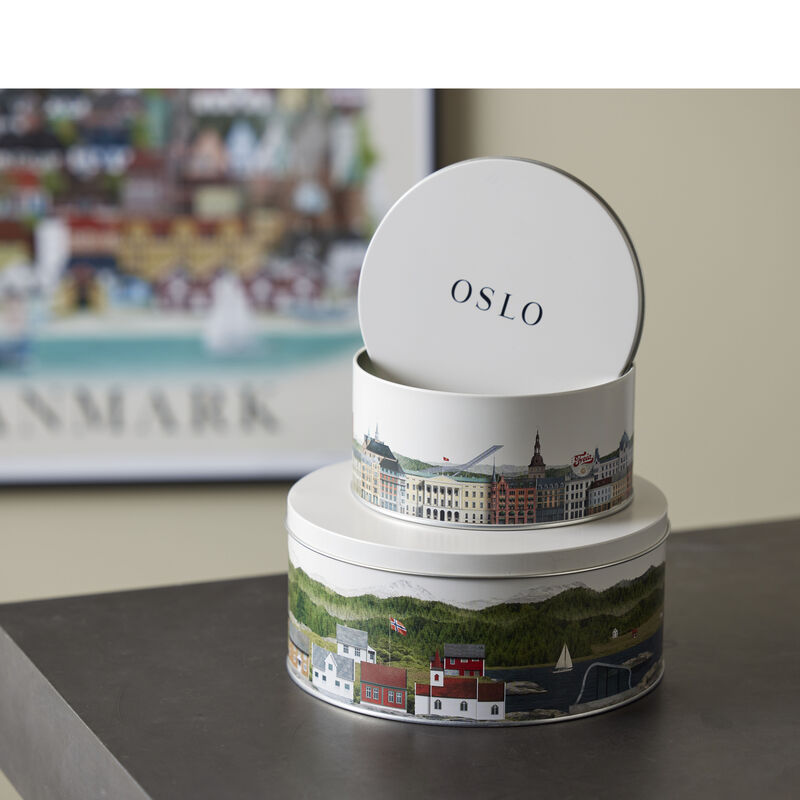 Norge/Oslo Kuchendose Set 2 Stck.