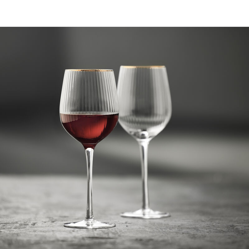 Palermo Gold Rotweinglas 4 Stck.