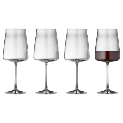 Zero R&ouml;dvinsglas 4 st