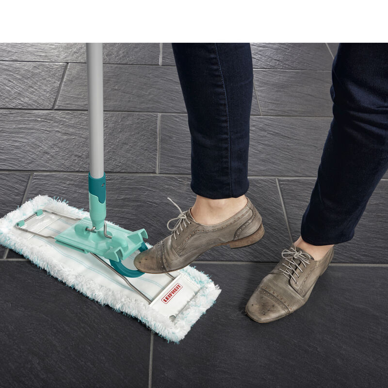 Profi XL Golvmopp st&aring;l micro duo