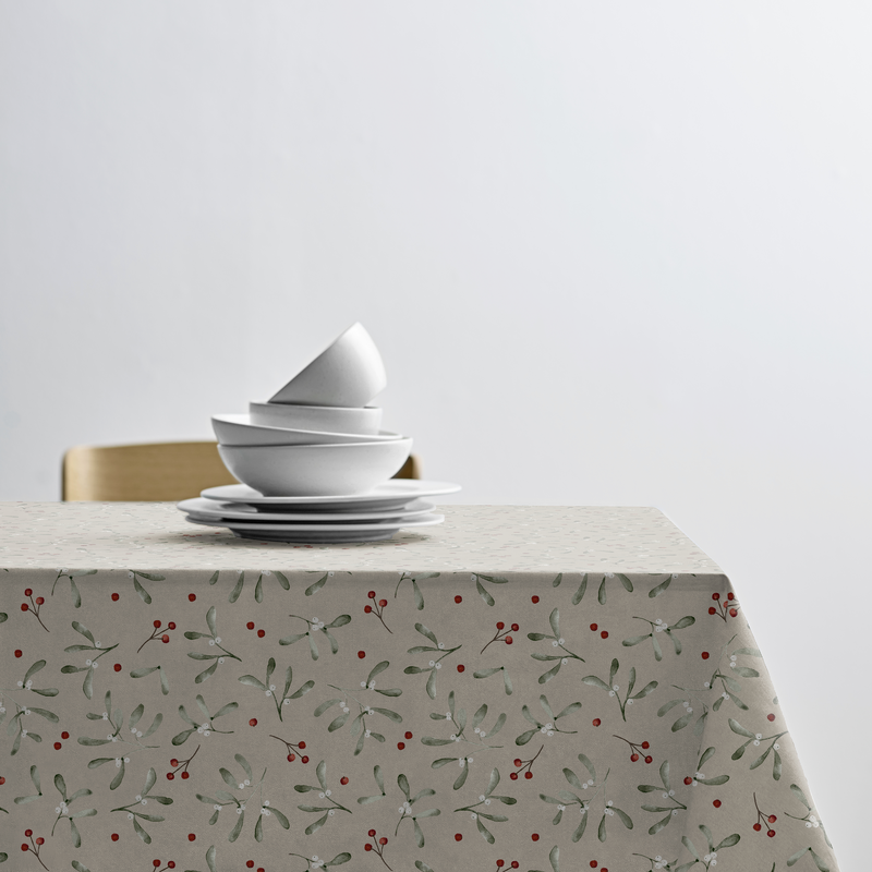 Winter Berries Acryltischdecke rutschfest Winter Berries Acryltischdecke rutschfest