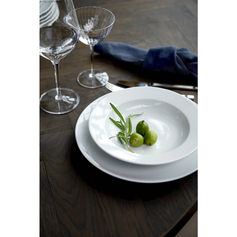 Eventail Tallerken dyb med fane Eventail Tallerken dyb med fane