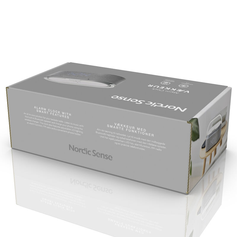 Väckarklocka med ljus