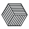 Zone Denmark Hexagon Dessous-de-plat
