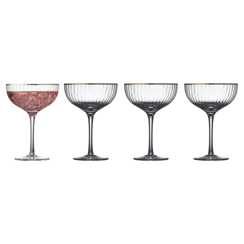 Palermo Gold Cocktailglas 4 stk.