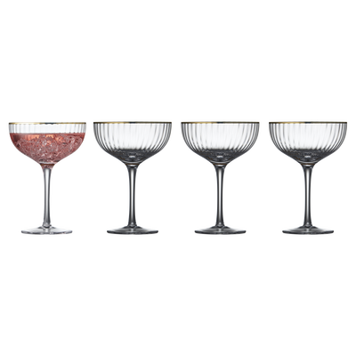 Palermo Gold Cocktailglas 4 stk.