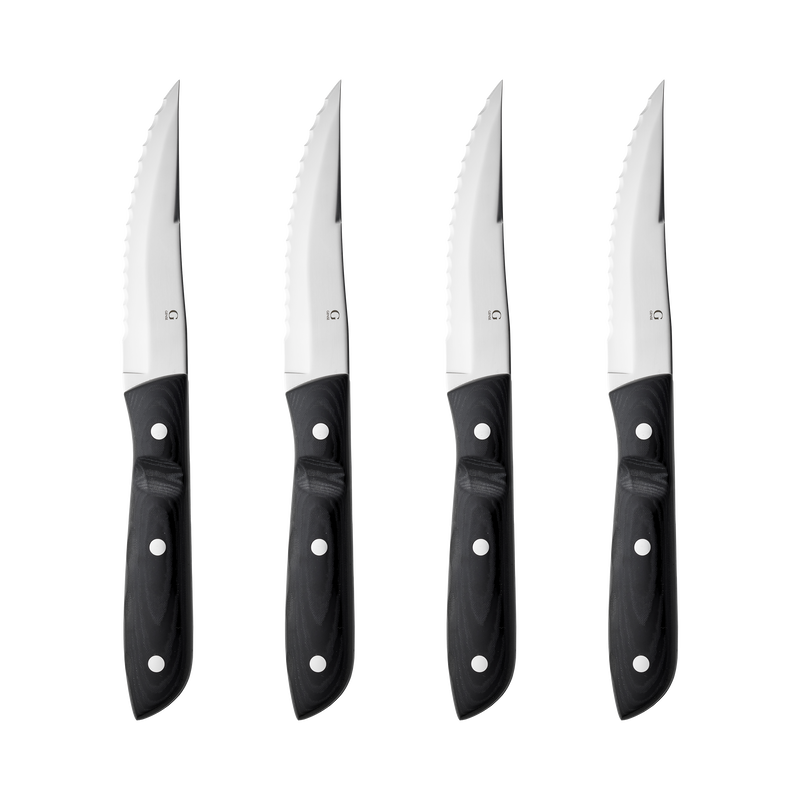 Old Farmer Micarta Couteau &agrave; steak XL 4 pces