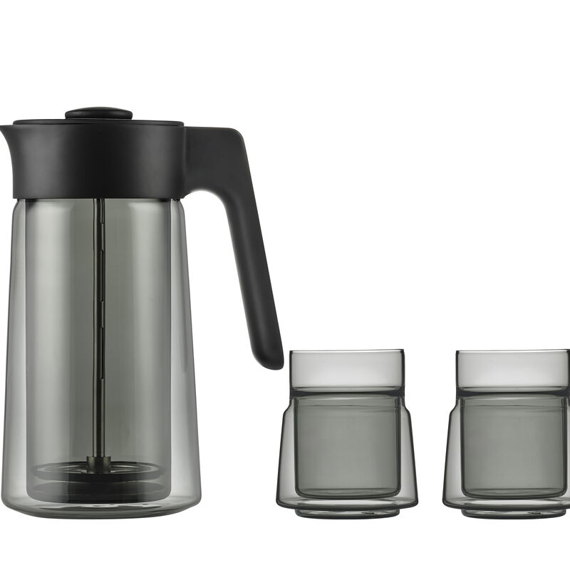 GAVE Stempelkande og glas