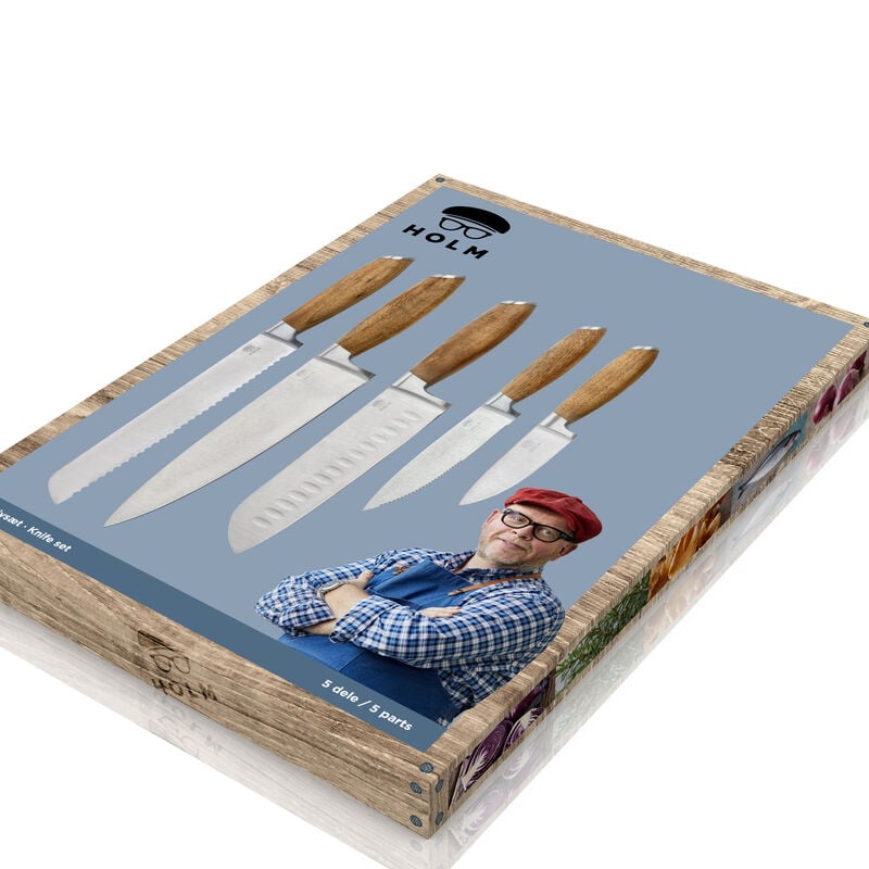 Knivset 5 delar