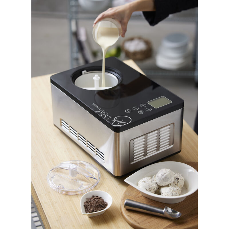 Iskremmaskin m. kompressor 180 watt