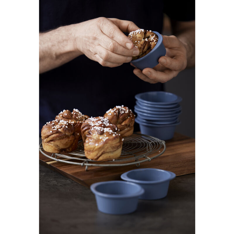 Pecan Cupcake-/Kanelbolleform 6 stk.