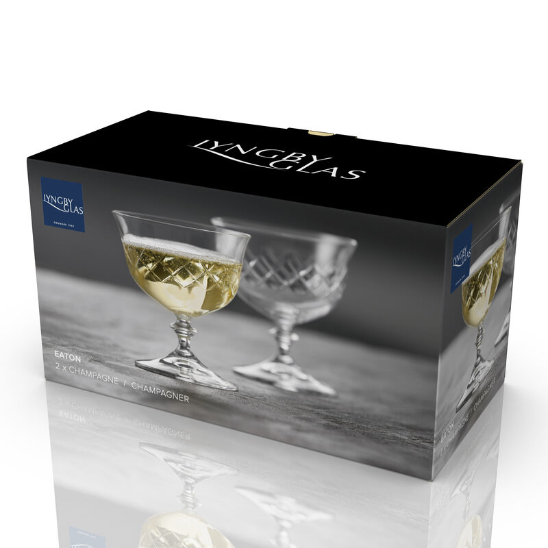 Eaton Champagnesk&aring;l 2 stk.