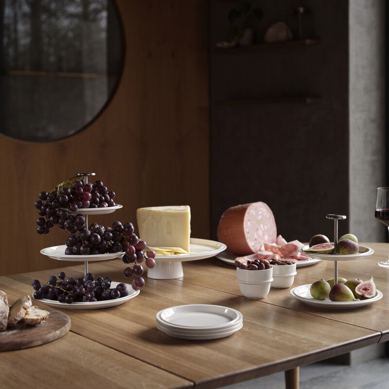 Eau Serving stand, 2-tier