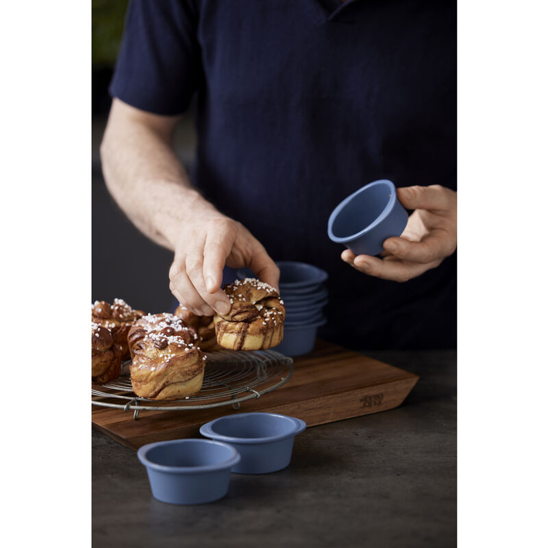 Pecan Cupcake-/Kanelbolleform 6 stk.