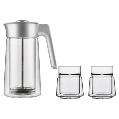 GAVE Stempelkande og glas