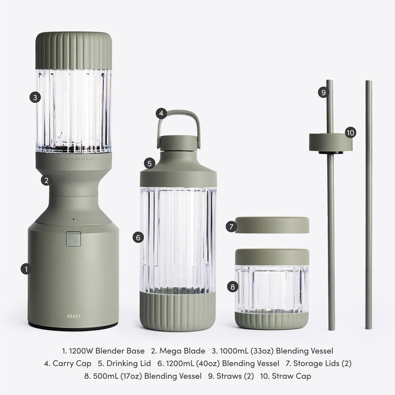 Mega Plus Mixeur 1200 watt