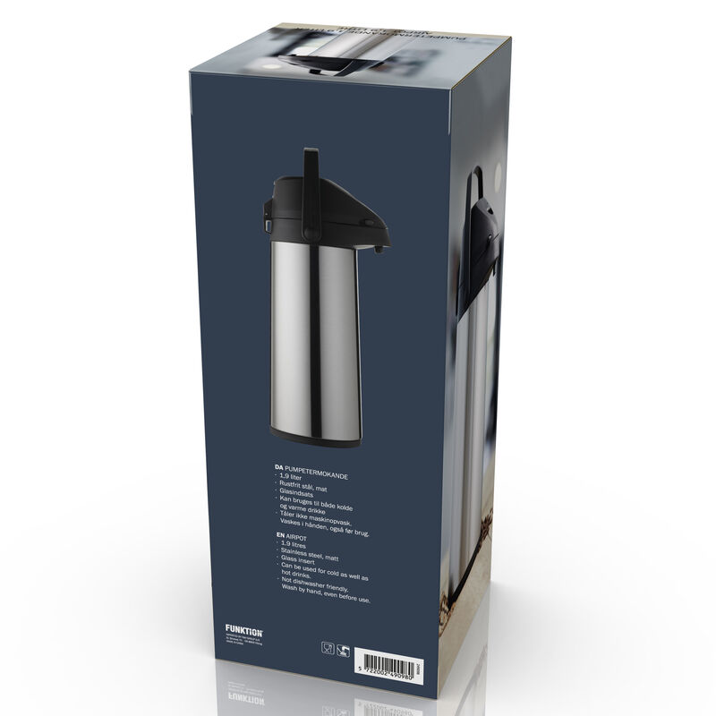 Bouteille isotherme &agrave; pompe