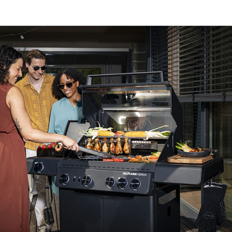 AllFlame Hero 4 Gasolgrill 21000 watt