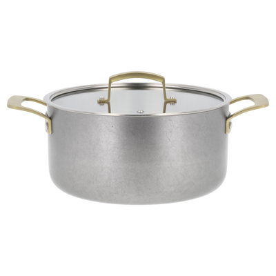 Durance Gryde med glasl&aring;g