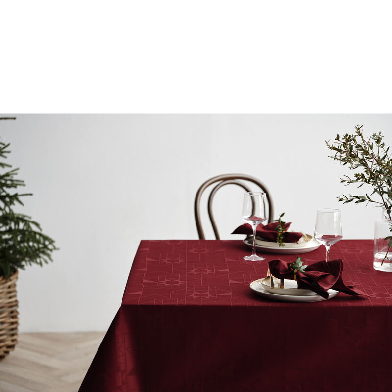 Star Damas Nappe de Noël Star Damas Nappe de Noël