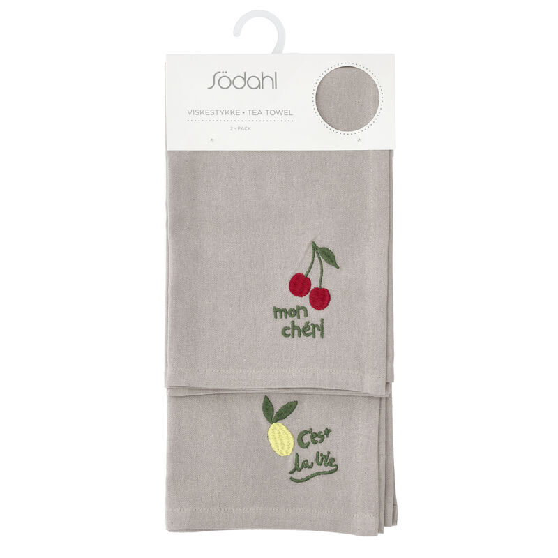 Bistro Tea towel 2 pcs