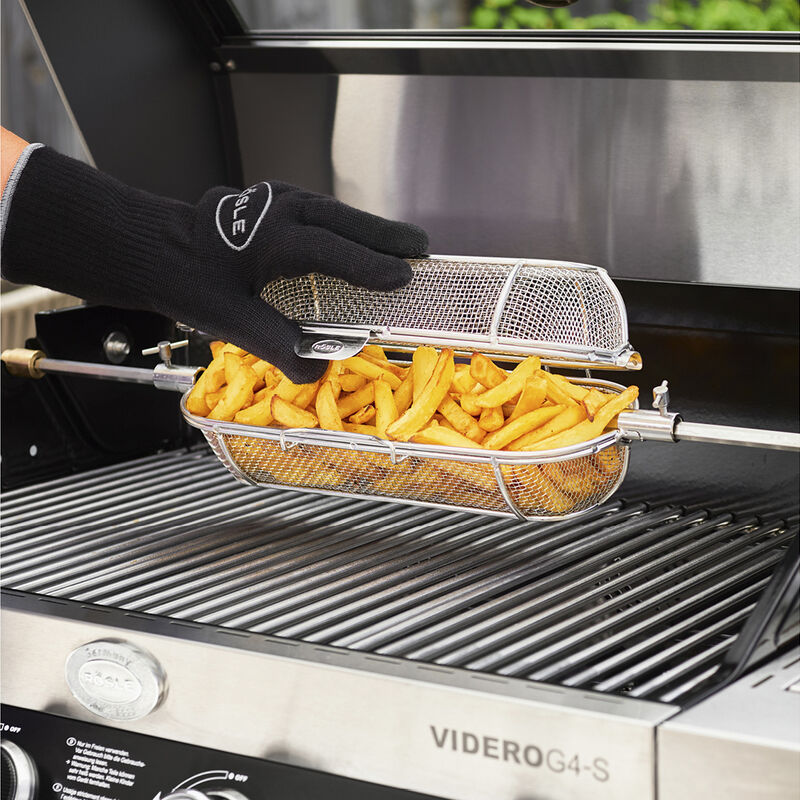 Kurv til rotisserie