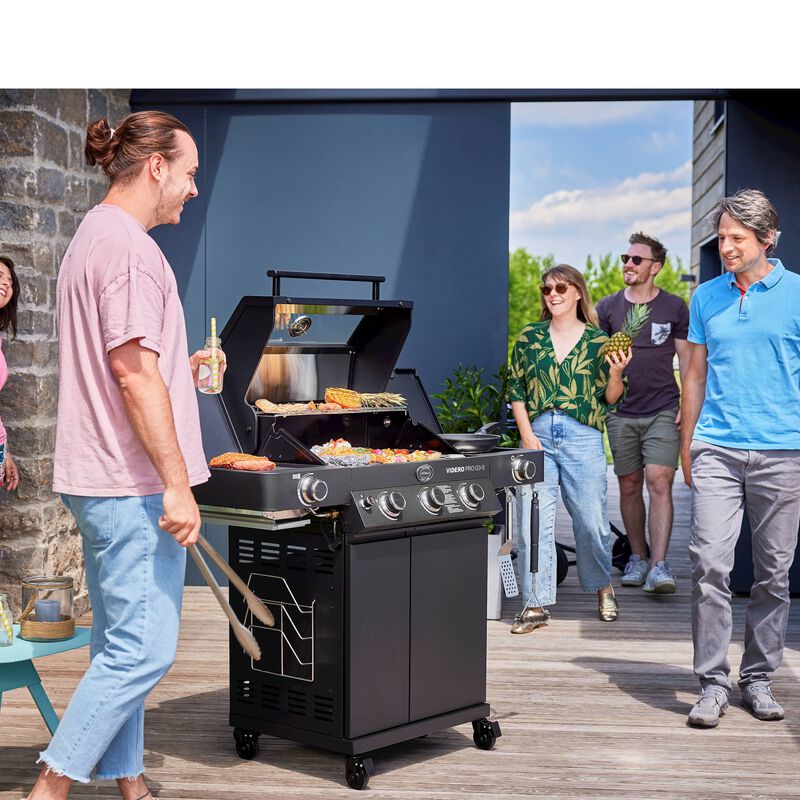 Videro PRO G3-S Vario+ Gassgrill 17000 watt