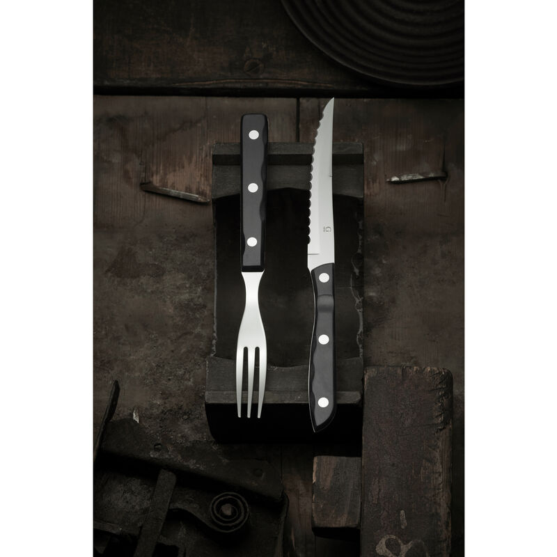 Old Farmer Black Steakkniv