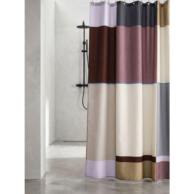Colour Block Duschdraperi