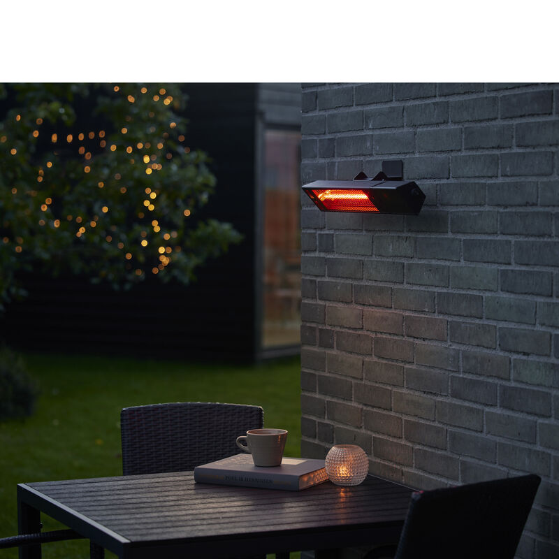 Terrassevarmer til v&aelig;g 1500 watt