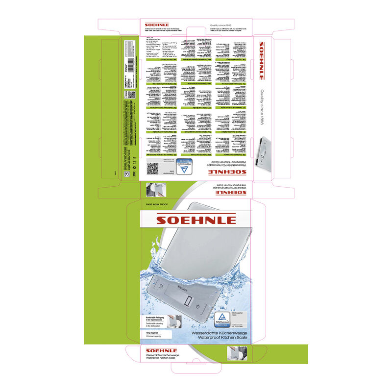 Page Aqua Proof Kjøkkenvekt Page Aqua Proof Kjøkkenvekt