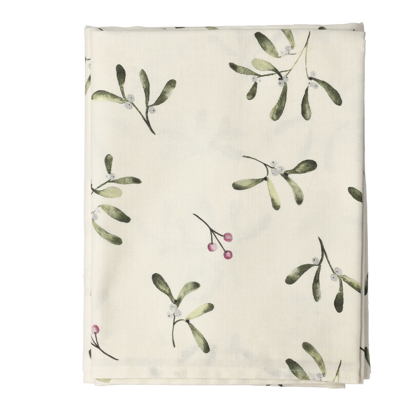 Mistletoe Christmas tablecloth